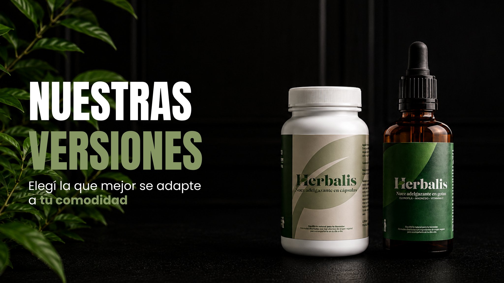 Herbalis: nuestras versiones, en cápsulas y en gotas