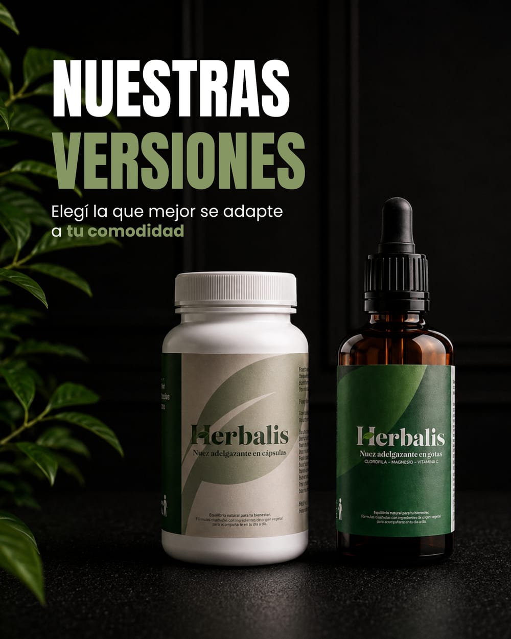 Herbalis: nuestras versiones, en cápsulas y en gotas